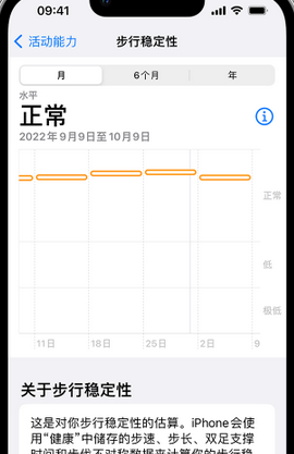 道外iPhone手机维修如何在iPhone开启'步行稳定性通知'